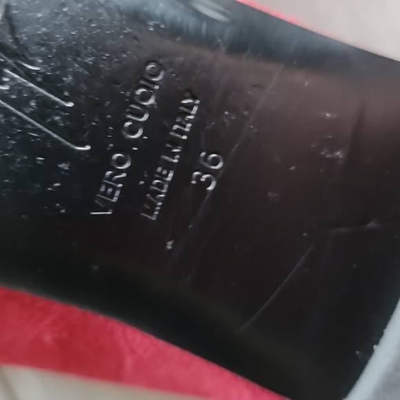 Giuseppe Zanotti skull crystals Flats suede red - Picture 5 of 6